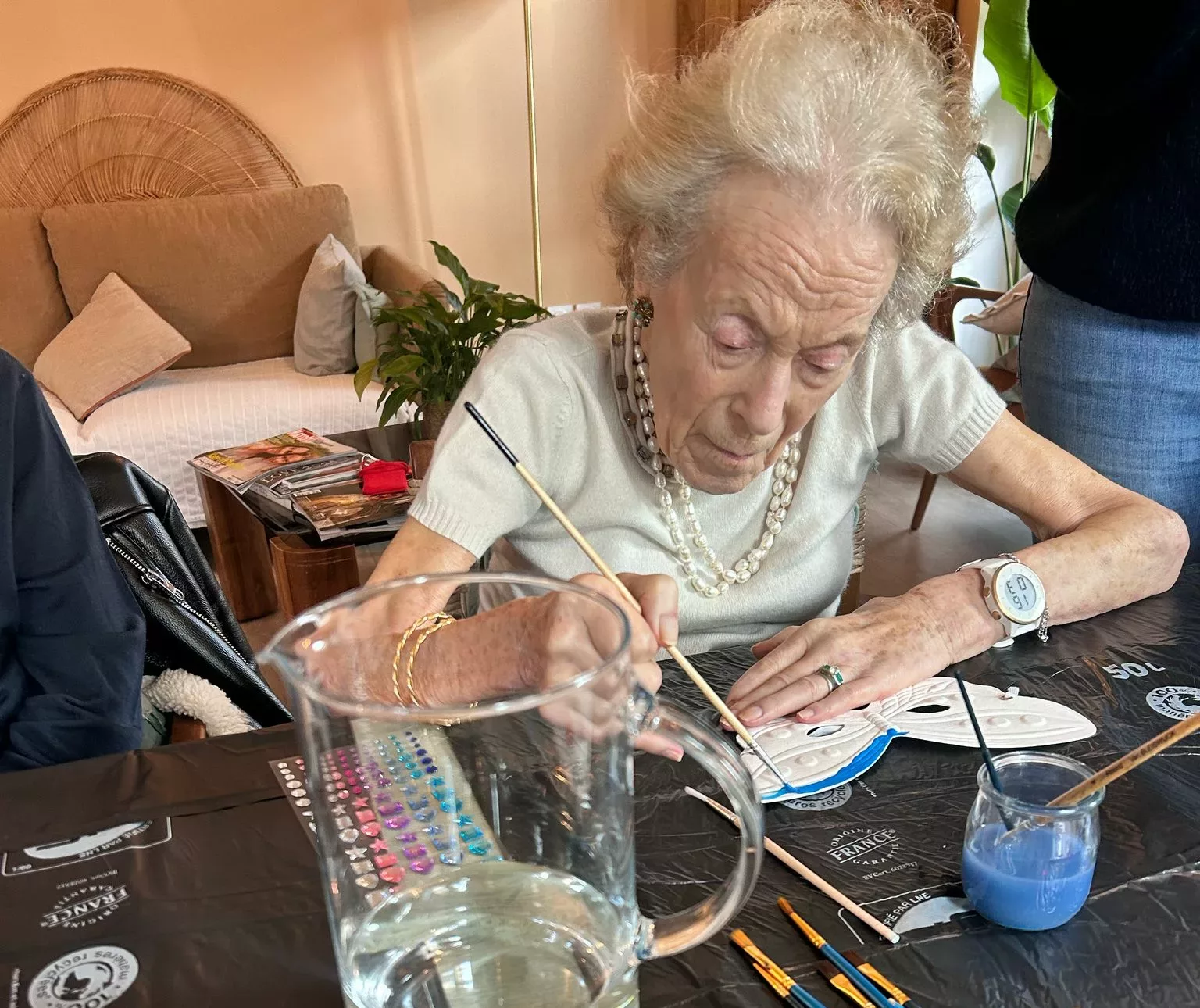 Atelier peinture : activités seniors à cosima
